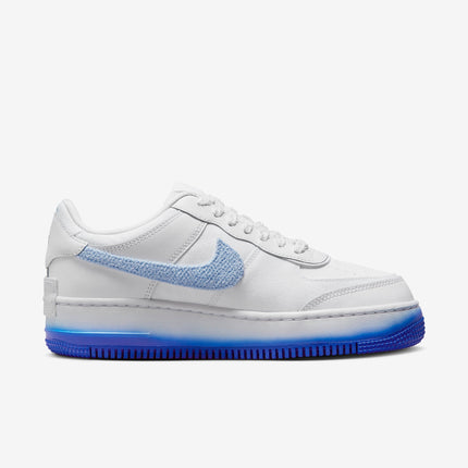 (Women's) Nike Air Force 1 Low Shadow 'Chenille Swoosh Blue Tint' (2023) FJ4567-100 - SOLE SERIOUSS (2)