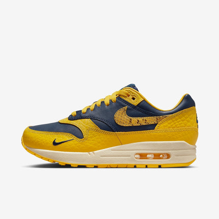 (Women's) Nike Air Max 1 Premium 'Michigan Snakeskin' (2023) FJ5479-410 - SOLE SERIOUSS (1)