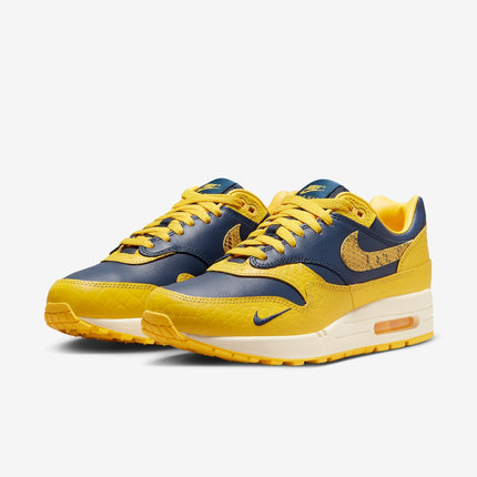 (Women's) Nike Air Max 1 Premium 'Michigan Snakeskin' (2023) FJ5479-410 - SOLE SERIOUSS (3)