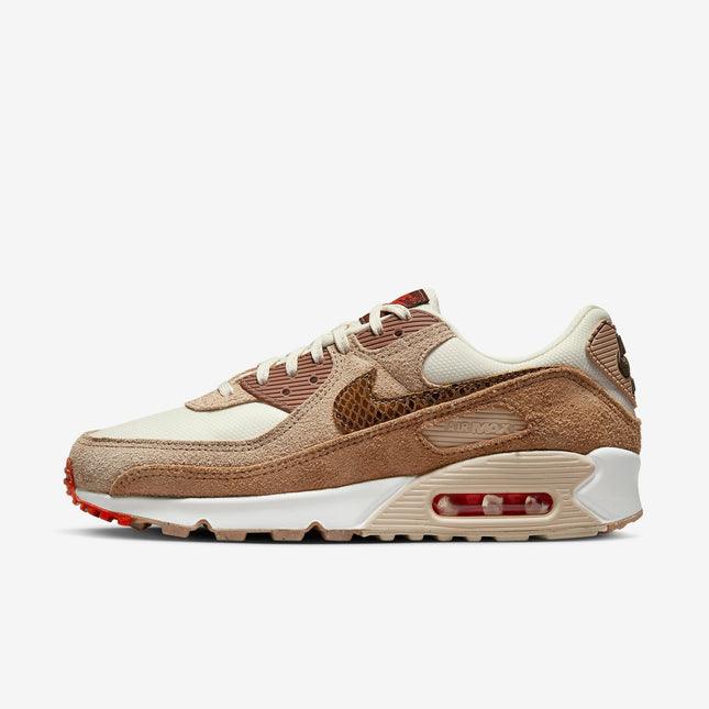 (Women's) Nike Air Max 90 AMD 'Brown Snakeskin' (2023) DX9502-100 - SOLE SERIOUSS (1)