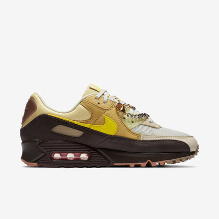 (Women's) Nike Air Max 90 'Cuban Link Velvet' (2020) CZ0469-200 - SOLE SERIOUSS (2)