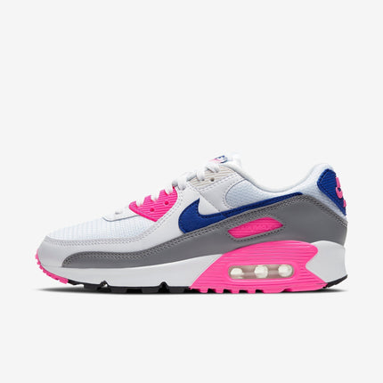 (Women's) Nike Air Max 90 III 'Pink Blast / Concord' (2020) CT1887-100 - SOLE SERIOUSS (1)