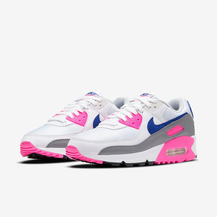 (Women's) Nike Air Max 90 III 'Pink Blast / Concord' (2020) CT1887-100 - SOLE SERIOUSS (3)