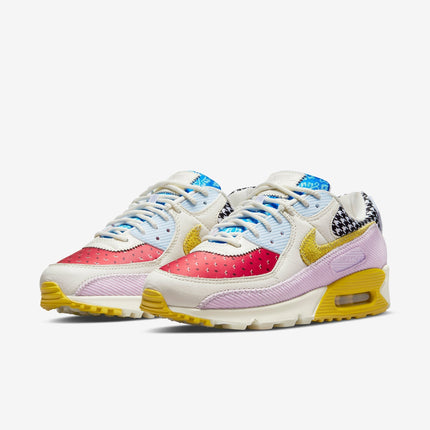 (Women's) Nike Air Max 90 'Patchwork' (2021) DM8075-100 - SOLE SERIOUSS (3)