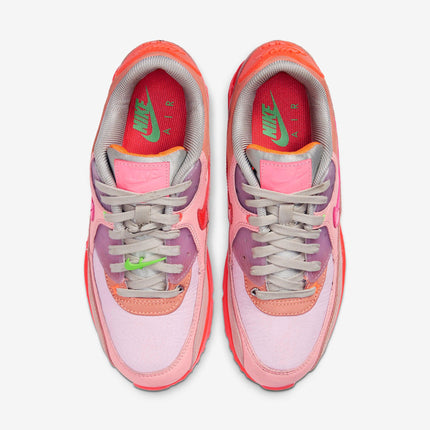 (Women's) Nike Air Max 90 Premium 'Bright Crimson' (20219) CT3449-600 - SOLE SERIOUSS (4)