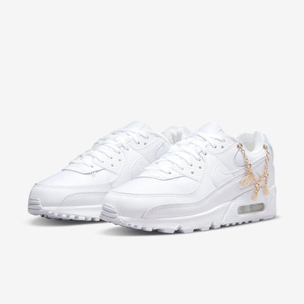 (Women's) Nike Air Max 90 Premium 'Lucky Charms White' (2022) DH0569-100 - SOLE SERIOUSS (3)