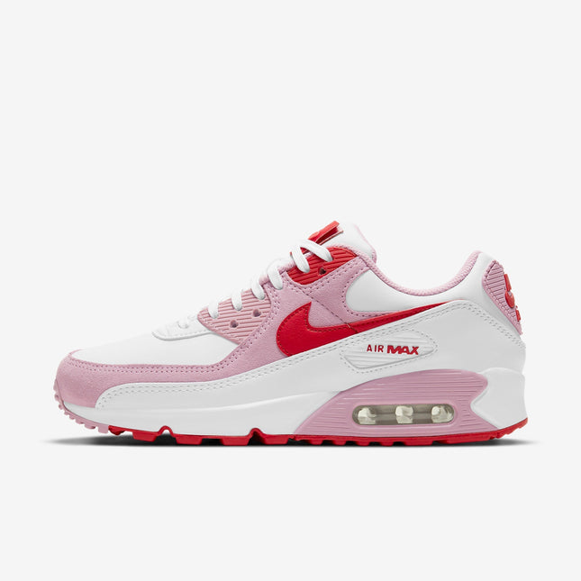 (Women's) Nike Air Max 90 QS 'Valentine's Day' (2021) DD8029-100 - SOLE SERIOUSS (1)