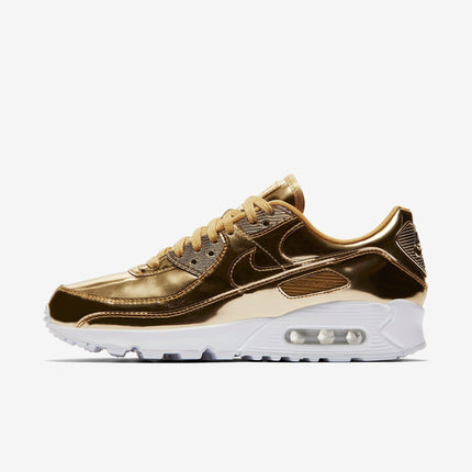 (Women's) Nike Air Max 90 SP 'Metallic Gold' (2020) CQ6639-700 - SOLE SERIOUSS (1)