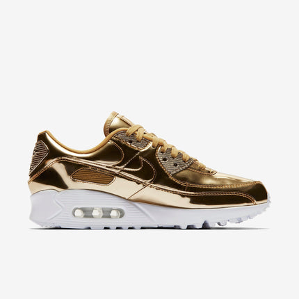 (Women's) Nike Air Max 90 SP 'Metallic Gold' (2020) CQ6639-700 - SOLE SERIOUSS (2)