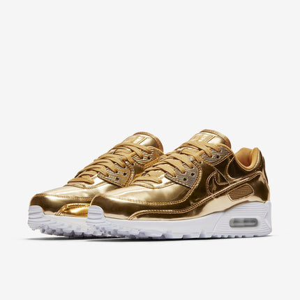 (Women's) Nike Air Max 90 SP 'Metallic Gold' (2020) CQ6639-700 - SOLE SERIOUSS (3)