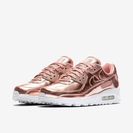 (Women's) Nike Air Max 90 SP 'Metallic Rose Gold' (2020) CQ6639-600 - SOLE SERIOUSS (3)