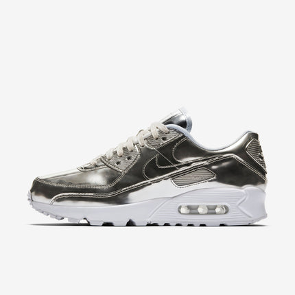 (Women's) Nike Air Max 90 SP 'Metallic Silver' (2020) CQ6639-001 - SOLE SERIOUSS (1)