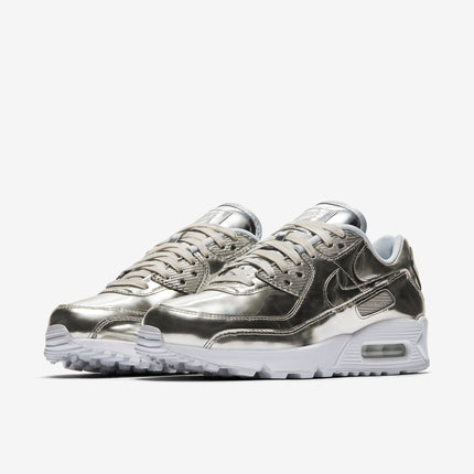 (Women's) Nike Air Max 90 SP 'Metallic Silver' (2020) CQ6639-001 - SOLE SERIOUSS (3)