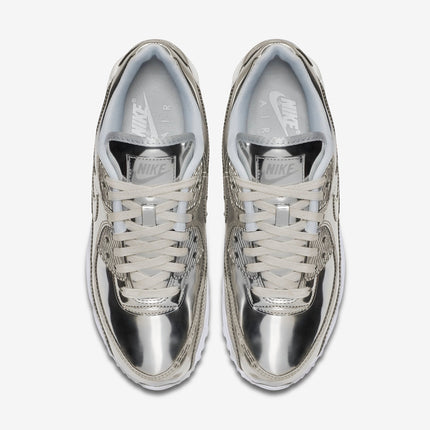 (Women's) Nike Air Max 90 SP 'Metallic Silver' (2020) CQ6639-001 - SOLE SERIOUSS (4)