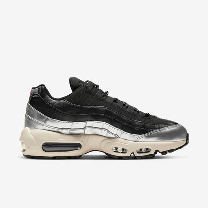 (Women's) Nike Air Max 95 SE '3M Black / Metallic Silver' (2020) CT1935-001 - SOLE SERIOUSS (2)