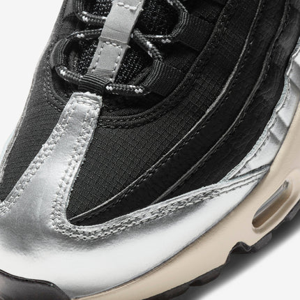 (Women's) Nike Air Max 95 SE '3M Black / Metallic Silver' (2020) CT1935-001 - SOLE SERIOUSS (6)