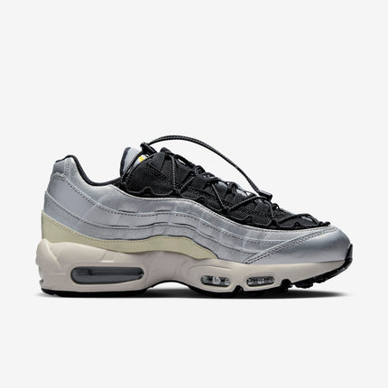 (Women's) Nike Air Max 95 'Speed Lacing - Metallic Silver' (2023) FD0798-001 - SOLE SERIOUSS (2)