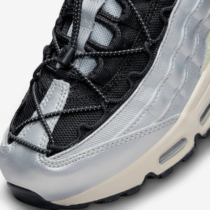 (Women's) Nike Air Max 95 'Speed Lacing - Metallic Silver' (2023) FD0798-001 - SOLE SERIOUSS (6)