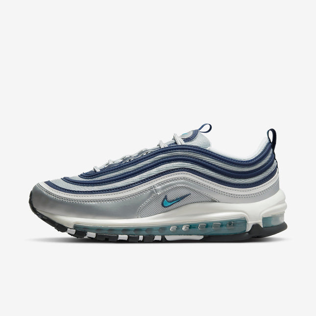 (Women's) Nike Air Max 97 OG 'Metallic Silver / Chlorine Blue' (2022) DQ9131-001 - SOLE SERIOUSS (1)