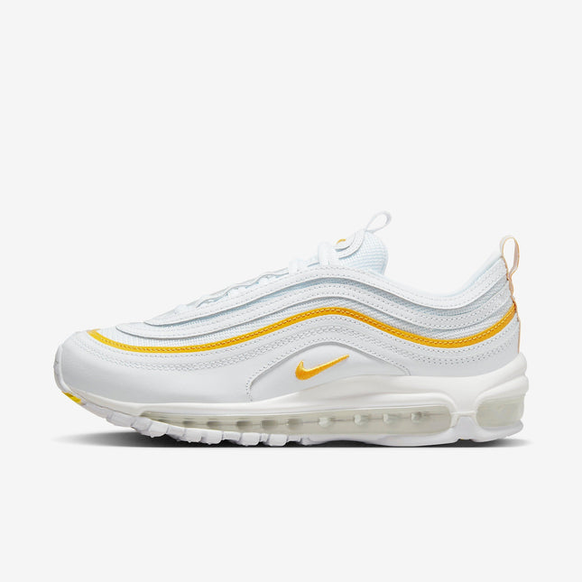 (Women's) Nike Air Max 97 'White / University Gold' (2022) DM8268-100 - SOLE SERIOUSS (1)