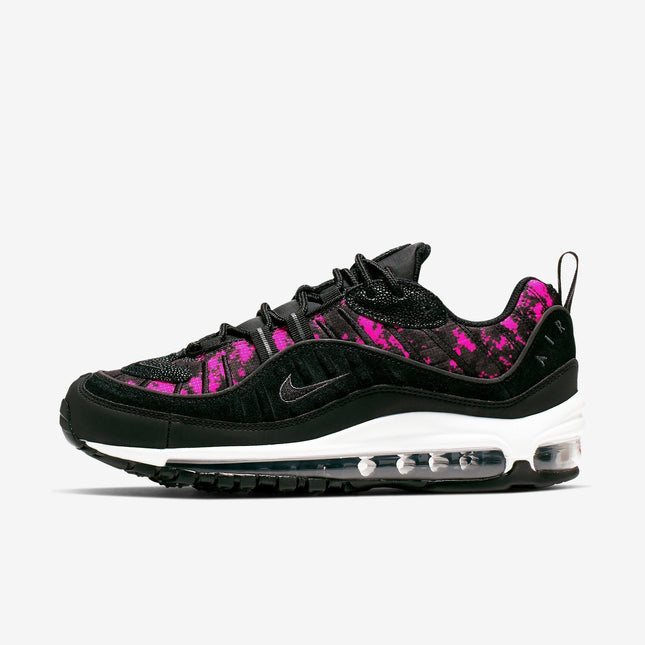 (Women's) Nike Air Max 98 PRM 'Black / Hyper Pink' (2019) CI2672-001 - SOLE SERIOUSS (1)