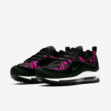 (Women's) Nike Air Max 98 PRM 'Black / Hyper Pink' (2019) CI2672-001 - SOLE SERIOUSS (2)