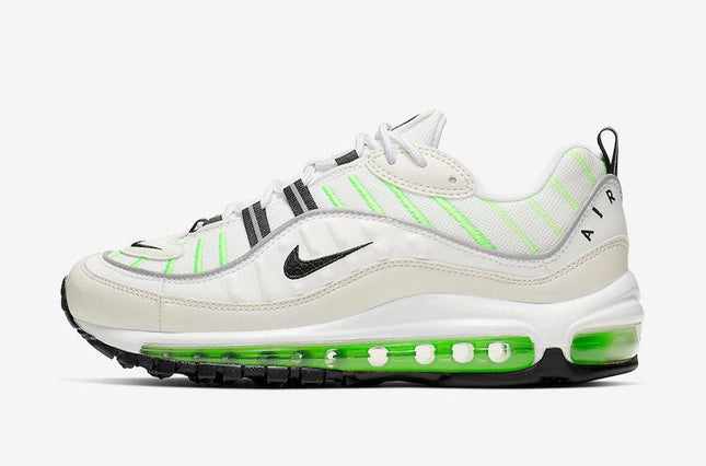 (Women's) Nike Air Max 98 'Phantom / Electric Green' (2019) AH6799-115 - SOLE SERIOUSS (1)