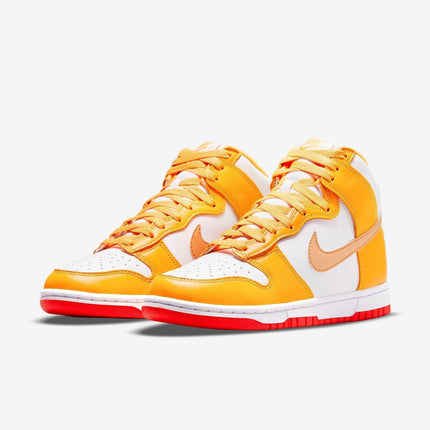 (Women's) Nike Dunk High 'University Gold / Orange' (2021) DQ4691-700 - SOLE SERIOUSS (3)