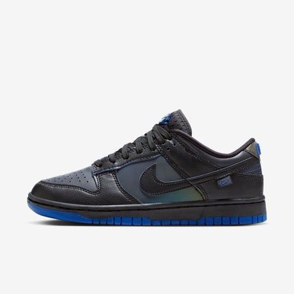 (Women's) Nike Dunk Low 'Black / Royal Iridescent' (2022) FB1842-001 - SOLE SERIOUSS (1)