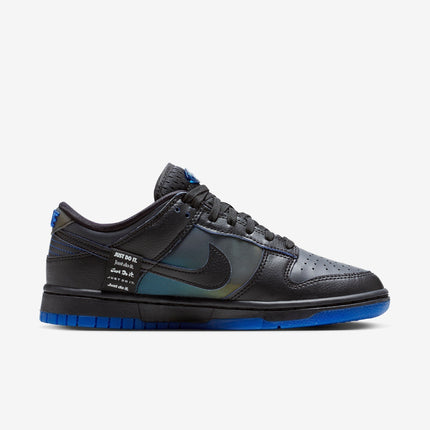 (Women's) Nike Dunk Low 'Black / Royal Iridescent' (2022) FB1842-001 - SOLE SERIOUSS (2)