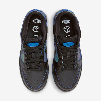 (Women's) Nike Dunk Low 'Black / Royal Iridescent' (2022) FB1842-001 - SOLE SERIOUSS (4)