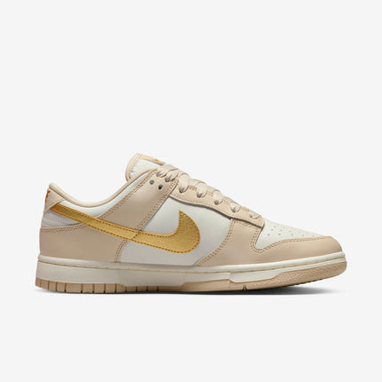 (Women's) Nike Dunk Low ESS Trend 'Phantom / Metallic Gold' (2022) DX5930-001 - SOLE SERIOUSS (2)