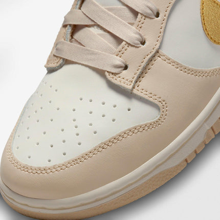 (Women's) Nike Dunk Low ESS Trend 'Phantom / Metallic Gold' (2022) DX5930-001 - SOLE SERIOUSS (6)