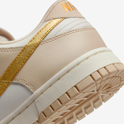 (Women's) Nike Dunk Low ESS Trend 'Phantom / Metallic Gold' (2022) DX5930-001 - SOLE SERIOUSS (7)