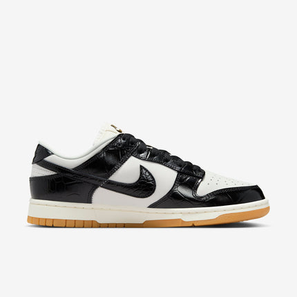 (Women's) Nike Dunk Low LX 'Black Croc' (2024) FJ2260-003 - SOLE SERIOUSS (2)