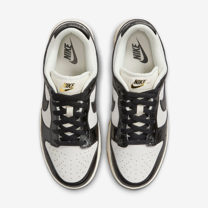 (Women's) Nike Dunk Low LX 'Black Croc' (2024) FJ2260-003 - SOLE SERIOUSS (4)