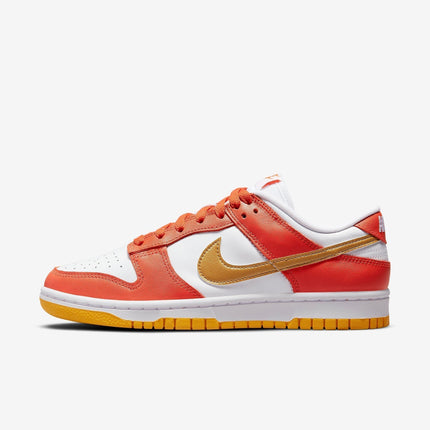 (Women's) Nike Dunk Low 'Orange / Metallic Gold' (2021) DQ4690-800 - SOLE SERIOUSS (1)