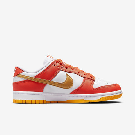 (Women's) Nike Dunk Low 'Orange / Metallic Gold' (2021) DQ4690-800 - SOLE SERIOUSS (2)