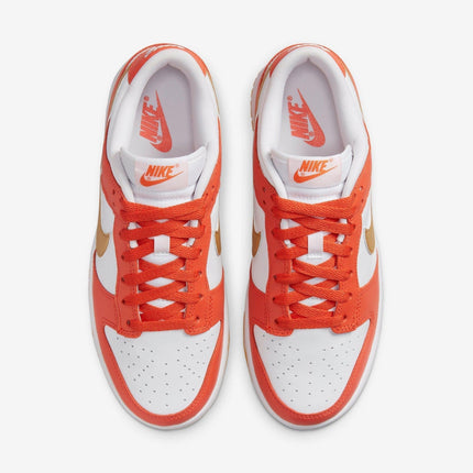 (Women's) Nike Dunk Low 'Orange / Metallic Gold' (2021) DQ4690-800 - SOLE SERIOUSS (4)