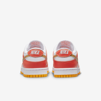 (Women's) Nike Dunk Low 'Orange / Metallic Gold' (2021) DQ4690-800 - SOLE SERIOUSS (5)