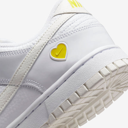 (Women's) Nike Dunk Low 'Valentine's Day Yellow Heart' (2023) FD0803-100 - SOLE SERIOUSS (7)