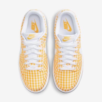 (Women's) Nike Dunk Low 'Yellow Gingham' (2023) DZ2777-700 - SOLE SERIOUSS (4)