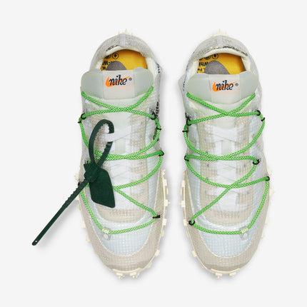 (Women's) Nike Waffle Racer x Off-White 'White / Electric Green' (2019) CD8180-100 - SOLE SERIOUSS (4)