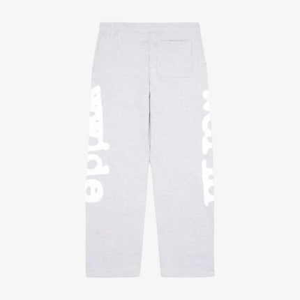 (Women's) Sp5der 'Beluga' Straight Leg Sweatpants Heather Grey (SS24) SP5-WBEL-GRSP - SOLE SERIOUSS (2)