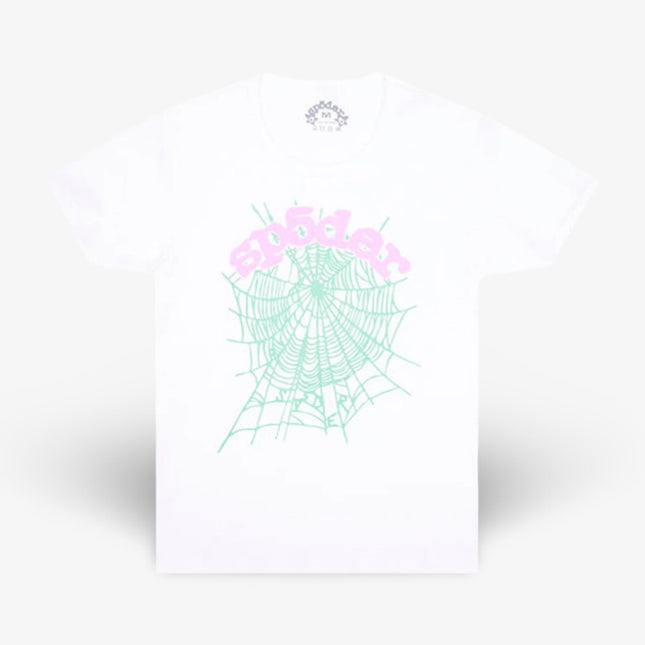 (Women's) Sp5der 'OG Web' Baby Tee White (SS24) W03TS003OGWP - SOLE SERIOUSS (1)