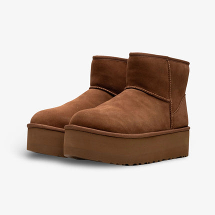 (Women's) UGG Classic Mini Platform Boot 'Chestnut' (2020) 1134991-CHE - SOLE SERIOUSS (2)