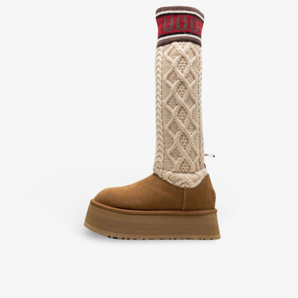 (Women's) UGG Classic Sweater Letter Boot 'Chestnut' (2023) 1144045-CHE - SOLE SERIOUSS (1)