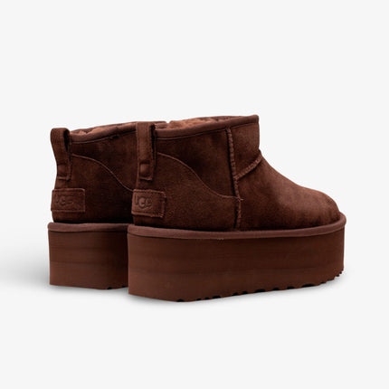 (Women's) UGG Classic Ultra Mini Platform Boot 'Burnt Cedar' (2023) 1135092-BCDR - SOLE SERIOUSS (3)