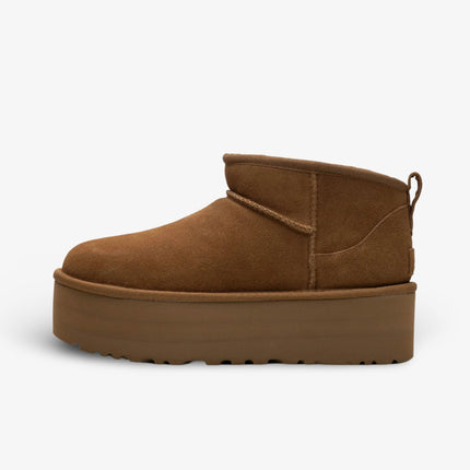 (Women's) UGG Classic Ultra Mini Platform Boot 'Chestnut' (2022) 1135092-CHE - SOLE SERIOUSS (1)