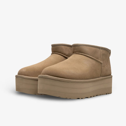 (Women's) UGG Classic Ultra Mini Platform Boot 'Mustard Seed' (2023) 1135092-MDSD - SOLE SERIOUSS (2)